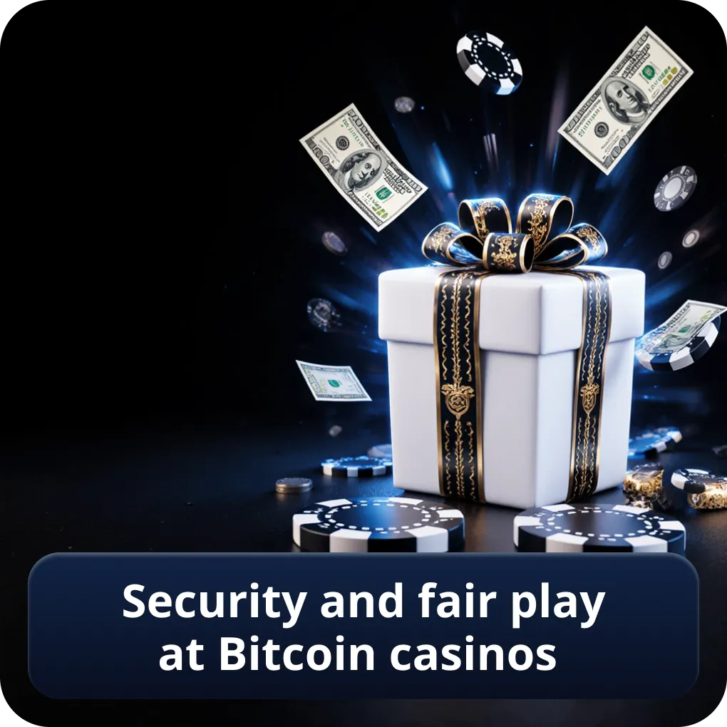 Security and fair play at Bitcoin casinos