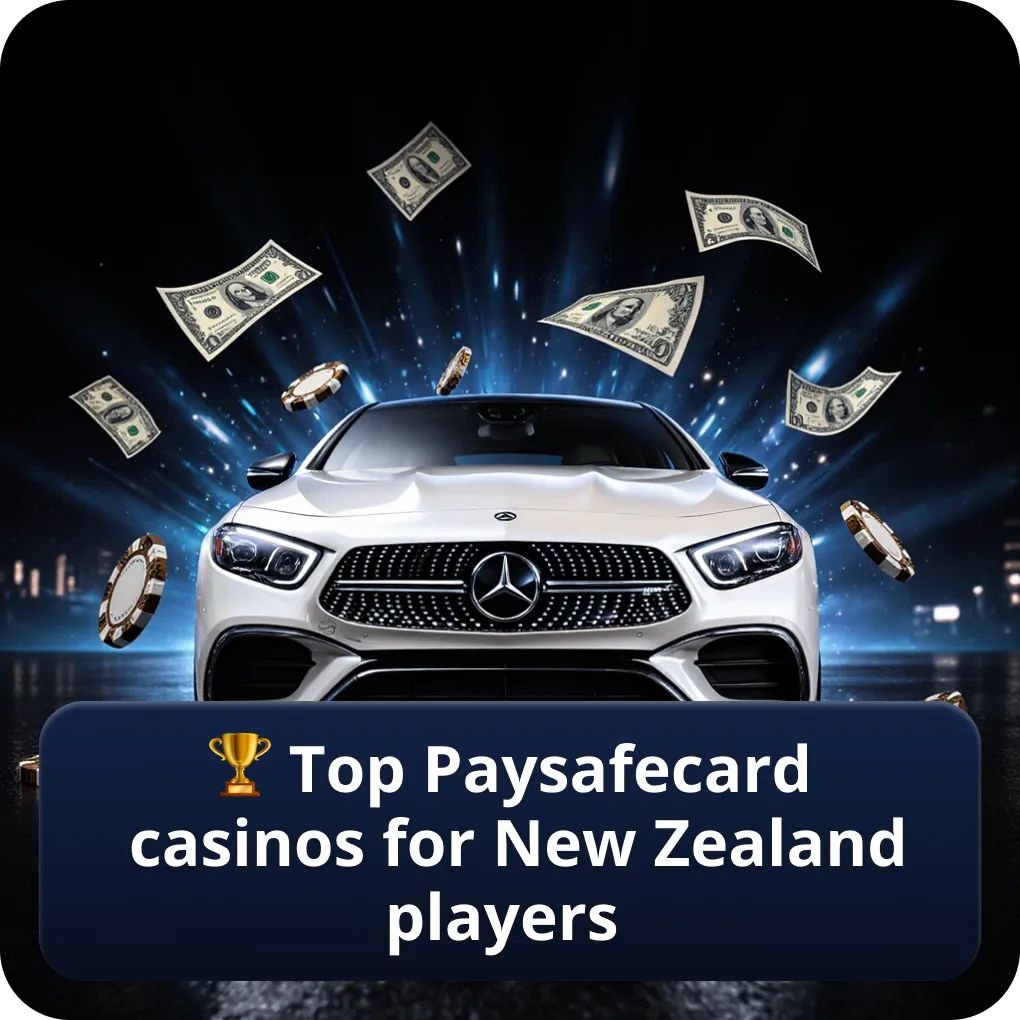 🏆 Top Paysafecard casinos for New Zealand players